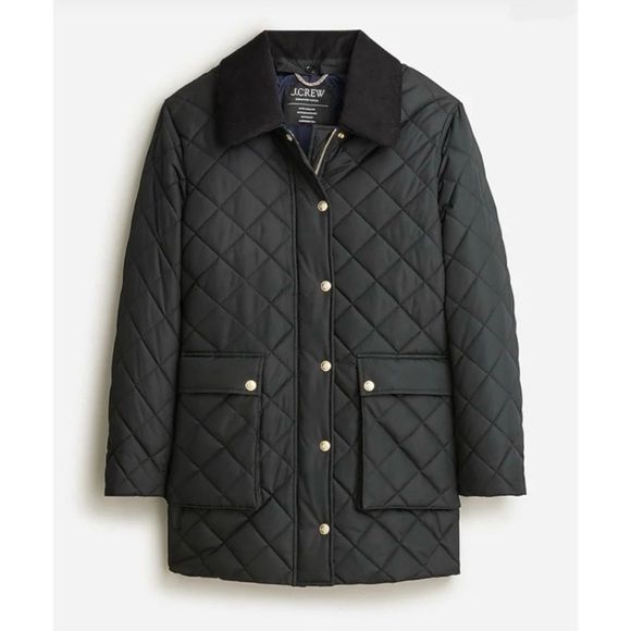 J.Crew Heritage Quilted Barn Jacket with Primaloft - Picture 3 of 9